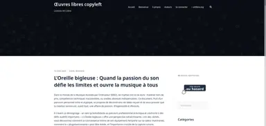 Œuvres libres copyleft
