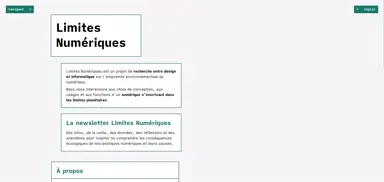 Limites Numériques