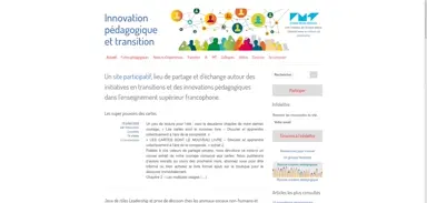 Innovation pédagogique et transition
