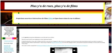 Plus y'a de rues, plus y'a de films