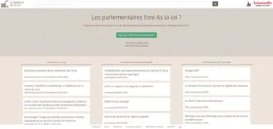 La fabrique de la loi