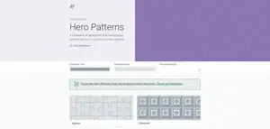Hero patterns