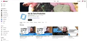 Ver de terre production