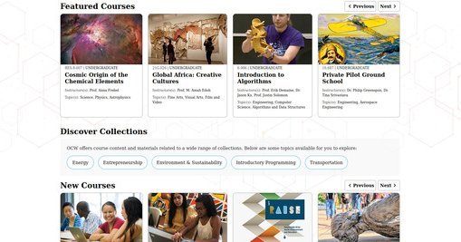OpenCourseWare - Annuaire de projets libres ou ouverts
